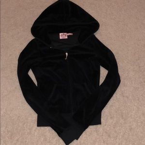 Juicy Couture - Black Velour Jacket